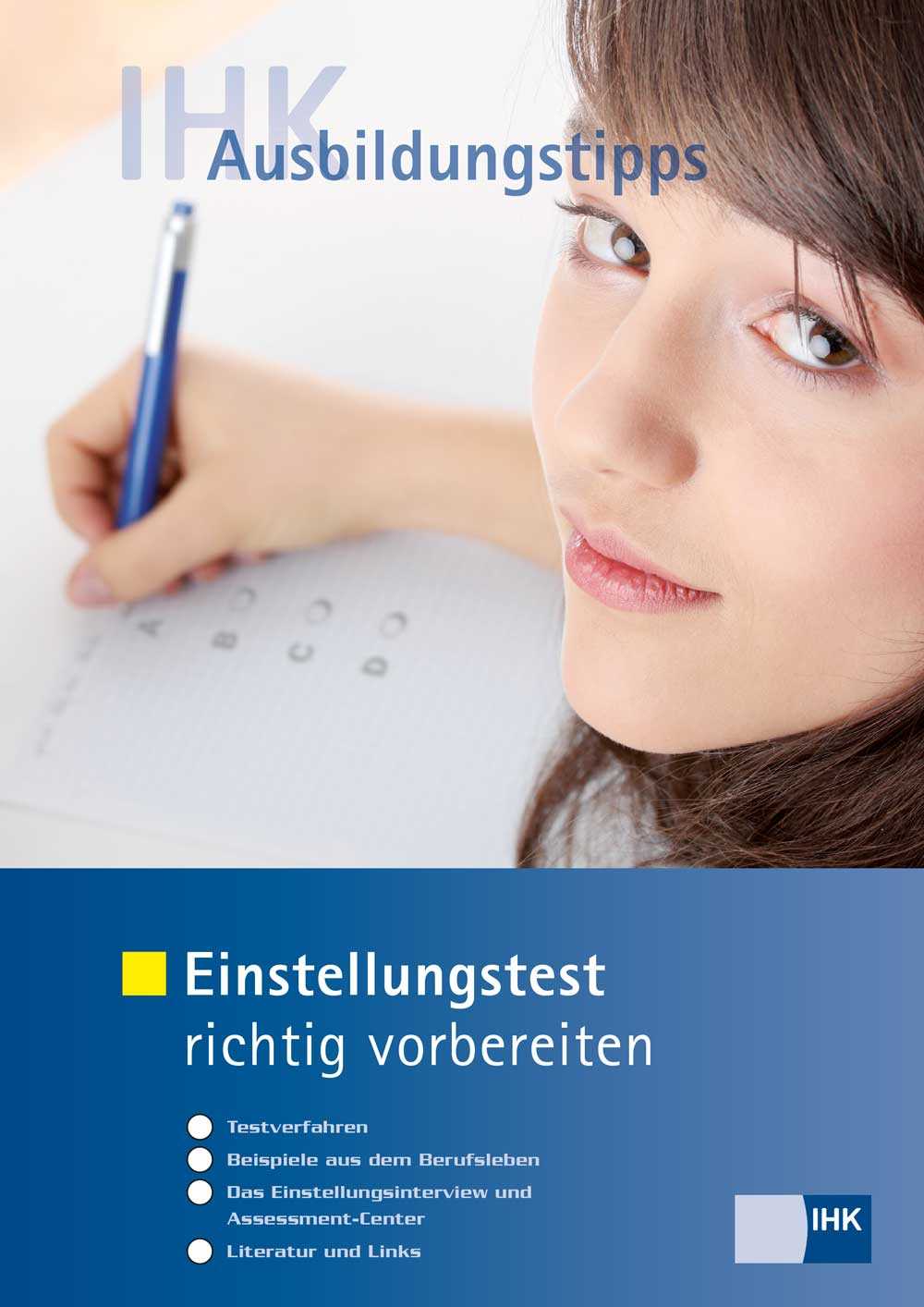 IHK Ausbildungstipps | Einstellungstest Richtig Vorbereiten ...