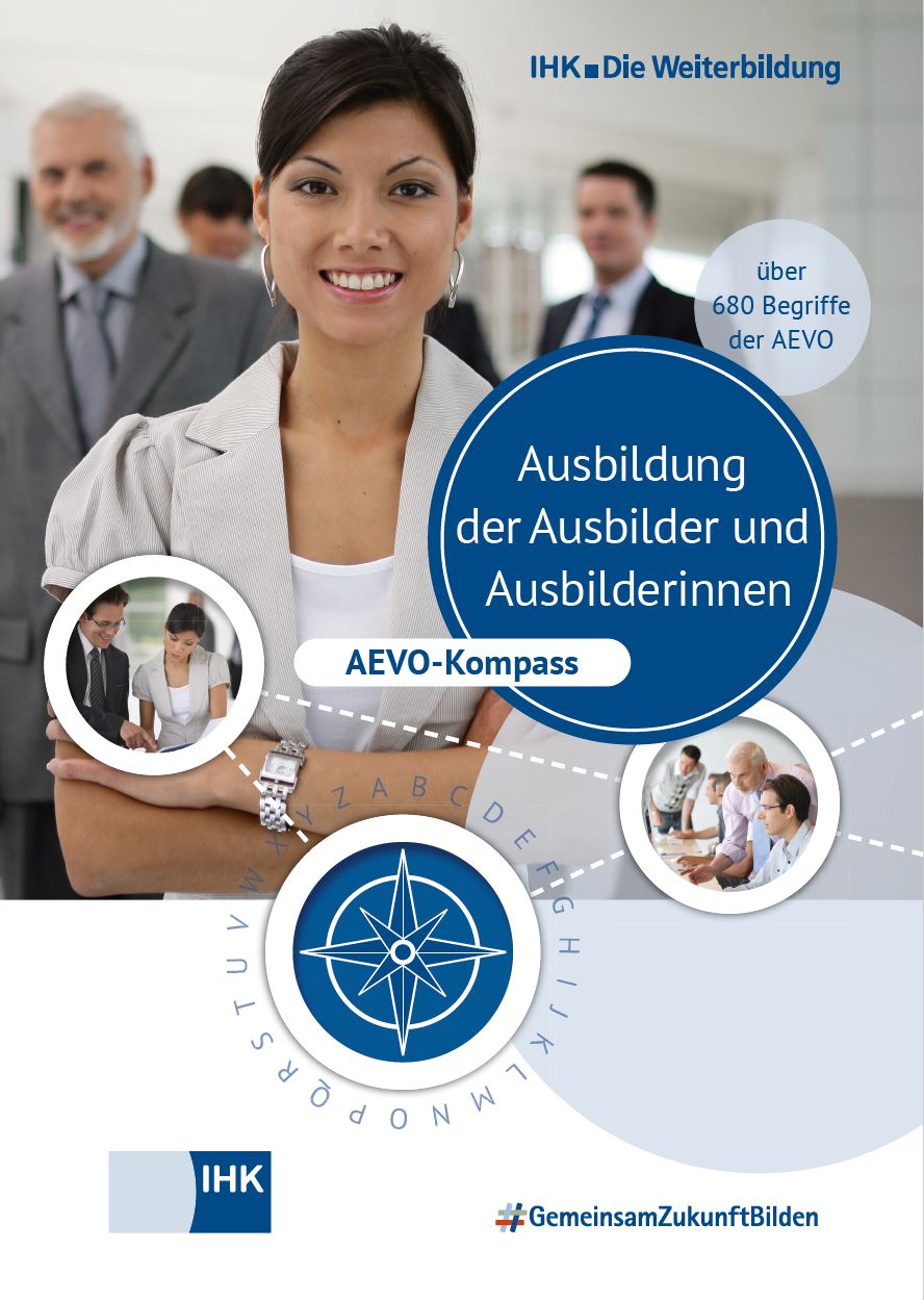 Cover von AEVO-Kompass: über 680 Begriffe der AEVO - Ausbildung der Ausbilder und Ausbilderinnen
